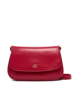 Calvin Klein Torebka Ck Flap Camera Bag LV04F3421G Bordowy