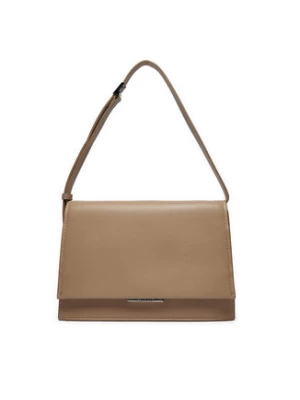 Calvin Klein Torebka Ck Linear Shoulder Bag K60K612158 Beżowy