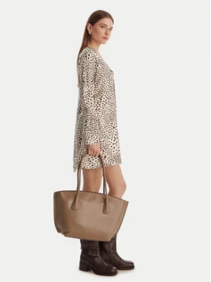 Calvin Klein Torebka Ck Medium Dome Tot LV04F3344G Beżowy