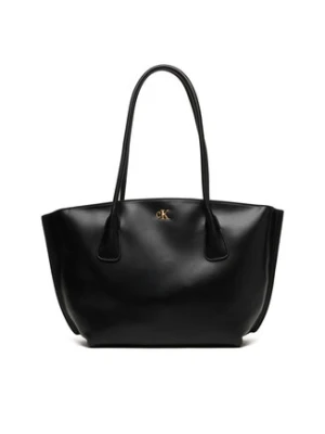 Calvin Klein Torebka Ck Medium Dome Tote LV04F3344G Czarny