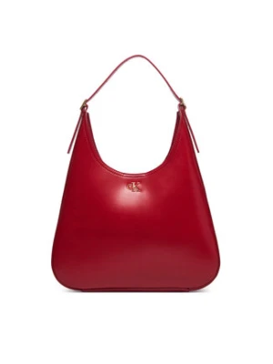 Calvin Klein Torebka Ck Medium Shoulder Bag LV04F3522G Czerwony