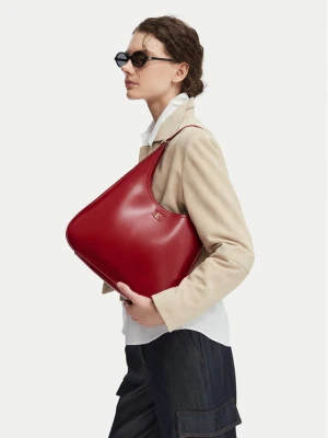 Calvin Klein Torebka Ck Medium Shoulder Bag LV04F3522G Czerwony
