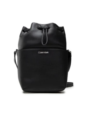 Calvin Klein Torebka Ck Must Bucket Bag Sm K60K609124 Czarny