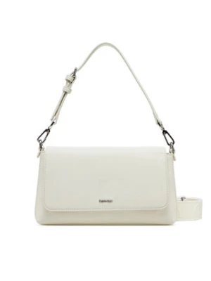 Calvin Klein Torebka Ck Must Convertible Shoulder Bag K60K612902 Écru