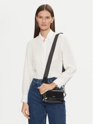 Calvin Klein Torebka Ck Must Dbl Strap Mini Bag_Shiny K60K612772 Czarny