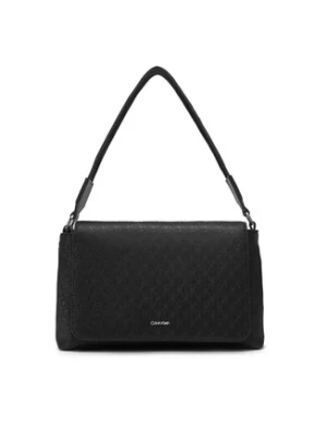 Calvin Klein Torebka Ck Must Satchel_Mono K60K613181 Czarny