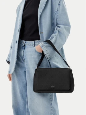 Calvin Klein Torebka Ck Must Satchel_Mono K60K613181 Czarny