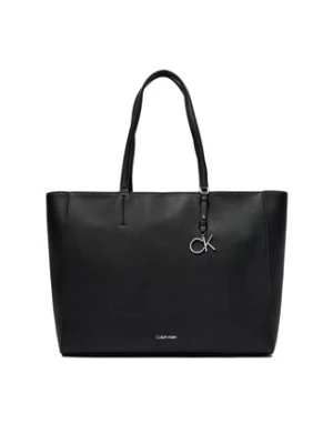 Calvin Klein Torebka Ck Must Shopper Md K60K610610 Czarny