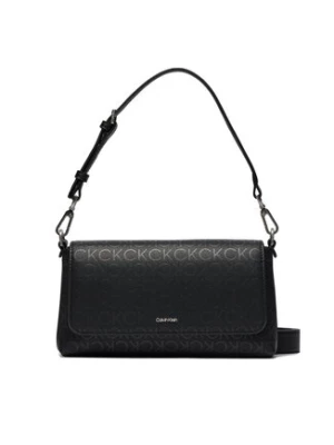 Calvin Klein Torebka Ck Must Shoulder Bag_Epi Mono K60K611360 Czarny