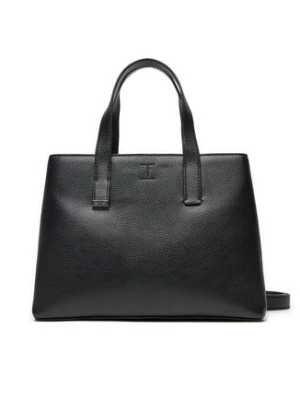 Calvin Klein Torebka Ck Plaque Small Tote K60K612781 Czarny