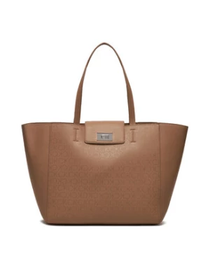 Calvin Klein Torebka Ck Push Medium Shopper K60K612147 Brązowy