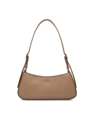 Calvin Klein Torebka Ck Small Shoulder Bag LV04F3170G Beżowy