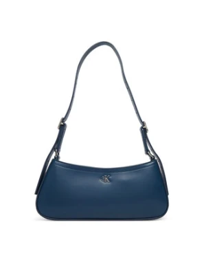 Calvin Klein Torebka Ck Small Shoulder Bag LV04F3170G Granatowy