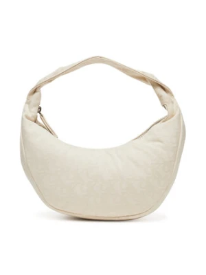 Calvin Klein Torebka Ckj Monogram Pinched Medium Shou LV04F3206G Écru