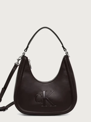Calvin Klein torebka crossbody damska brązowy