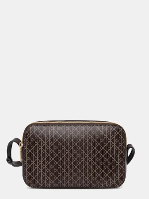 Calvin Klein torebka crossbody damska z imitacji skóry brązowy