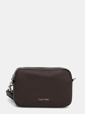 Calvin Klein torebka crossbody damska z imitacji skóry brązowy