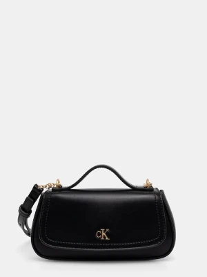 Calvin Klein torebka crossbody damska z imitacji skóry czarny