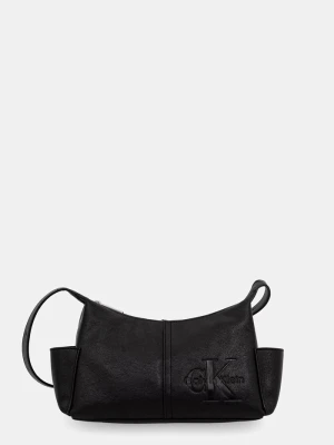 Calvin Klein torebka crossbody damska z imitacji skóry czarny