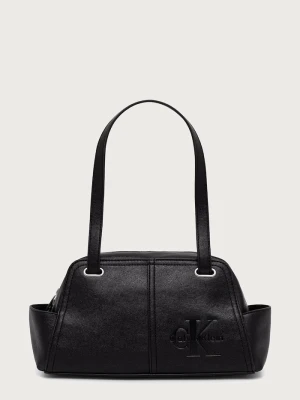 Calvin Klein torebka damska z imitacji skóry czarny
