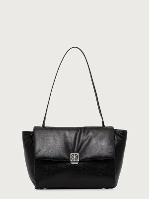 Calvin Klein torebka damska z imitacji skóry czarny