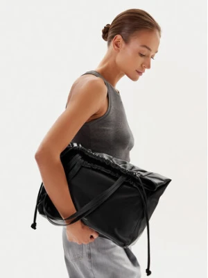 Calvin Klein Torebka Drawstring Tote LV04K3159G Czarny