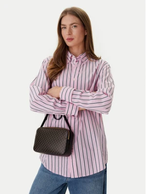 Calvin Klein Torebka Emblem Aop Elongated Camera Bag LV04F3268G Czarny