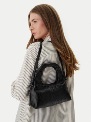 Calvin Klein Torebka Emblem Aop Puffer Bag With Strap LV04F3200G Czarny