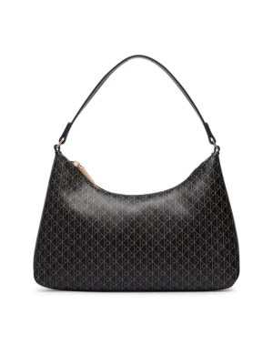 Calvin Klein Torebka Emblem Aop Small Shoulder Bag LV04F3889G Czarny