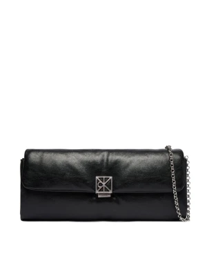 Calvin Klein Torebka Emblem Hw Padded Clutch LV04F1240G Czarny