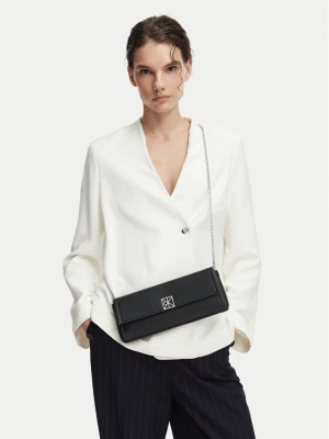 Calvin Klein Torebka Emblem Hw Pebble Clutch LV04F3740G Czarny