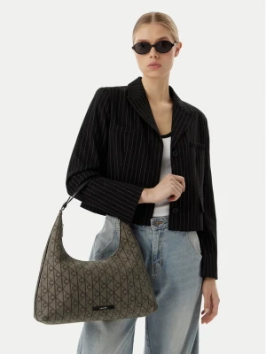 Calvin Klein Torebka Emblem Jacquard LV04F3635G Khaki