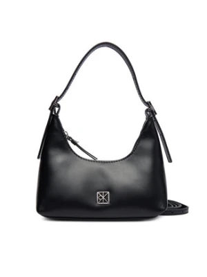 Calvin Klein Torebka Emblm Hw Lthr Mini LV04F3263G Czarny