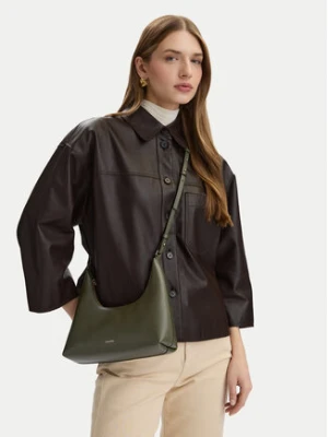 Calvin Klein Torebka Foil Logo Conv Shou?Lder Bag LV04F3272G Beżowy