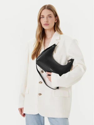 Calvin Klein Torebka Foil Logo Conv Shou?Lder Bag LV04F3272G Czarny