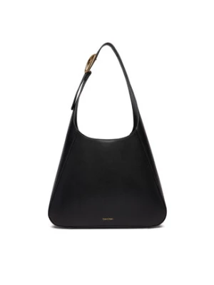 Calvin Klein Torebka Hardware Adj Strap Medium Bag LV04F3402G Czarny