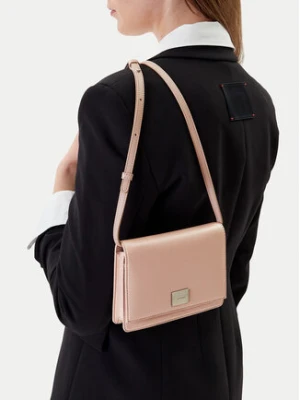 Calvin Klein Torebka Hardware Flap Crossbody K60K612967 Różowy