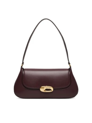 Calvin Klein Torebka Hardware Flap Shoulder Bag LV04F3146G Bordowy