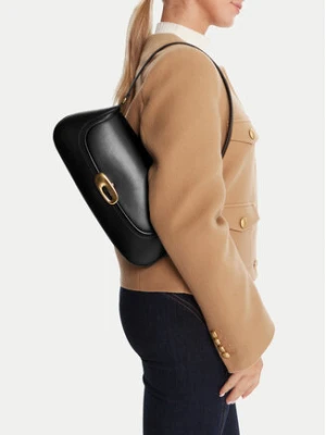 Calvin Klein Torebka Hardware Flap Shoulder Bag LV04F3146G Czarny