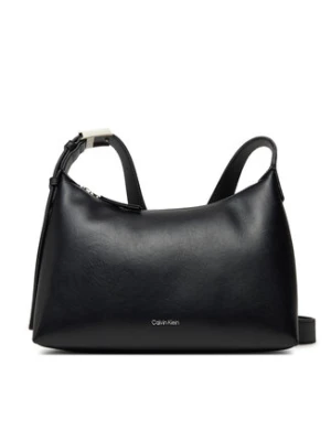 Calvin Klein Torebka Hardware Strap Medium Crossbody K60K613028 Czarny