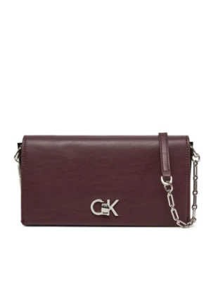 Calvin Klein Torebka K60K612806 Bordowy