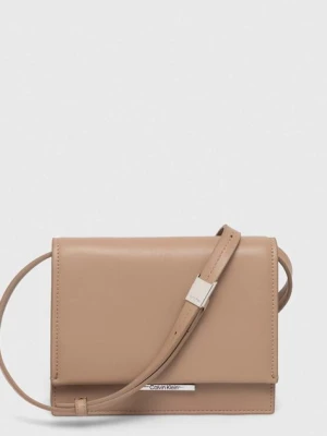 Calvin Klein torebka kolor beżowy K60K612115