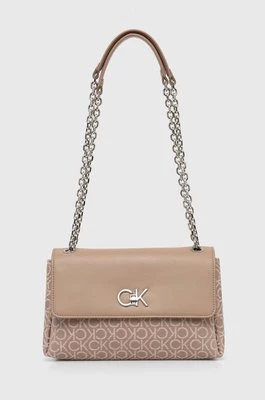 Calvin Klein torebka kolor beżowy K60K612641