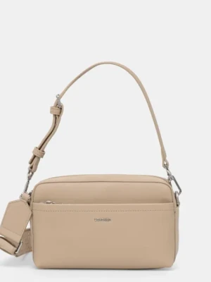 Calvin Klein torebka kolor beżowy K60K612901