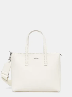 Calvin Klein torebka kolor beżowy K60K612904