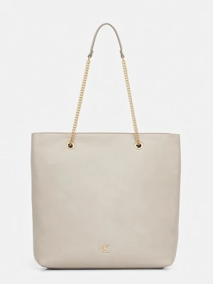 Calvin Klein torebka kolor beżowy LV04F3204G