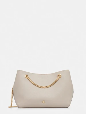 Calvin Klein torebka kolor beżowy LV04F3205G
