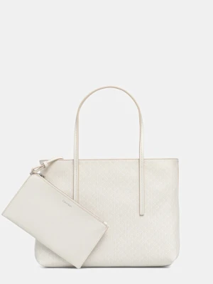 Calvin Klein torebka kolor beżowy LV04F3267G