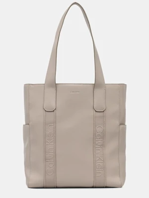 Calvin Klein torebka kolor beżowy LV04F3289G