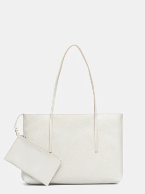 Calvin Klein torebka kolor biały LV04F3266G